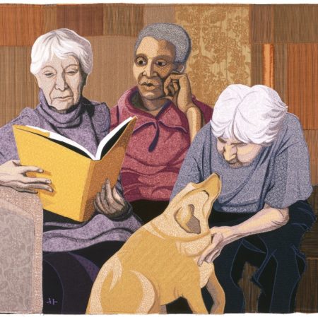 3 Women And Dog