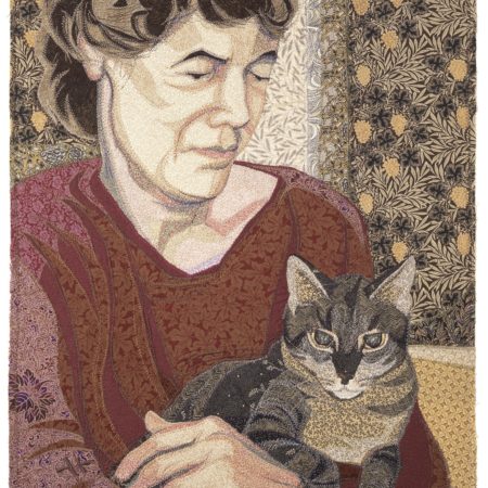 Woman and Cat